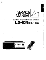 Luxman LX-104-RC-104-Service-Manual